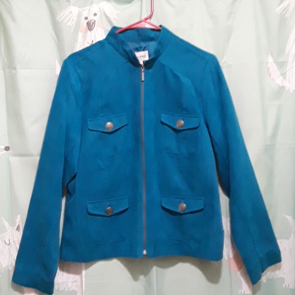Turquoise Studio Works Jacket SZ 12P - Picture 1 of 10